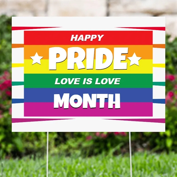 Custom LGBTQ Pride Yard Signs - Custom LGBTQ Pride Yard Signs - Image 0 of 0