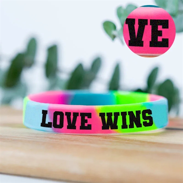 Custom LGBTQ Pride Printed Wristbands - Custom LGBTQ Pride Printed Wristbands - Image 0 of 0
