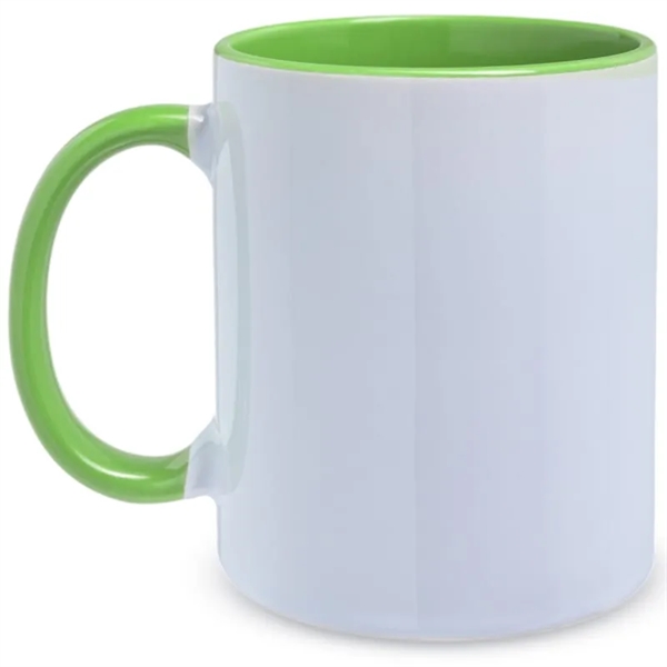 11oz Two Tone Full Color Mugs - 11oz Two Tone Full Color Mugs - Image 3 of 7