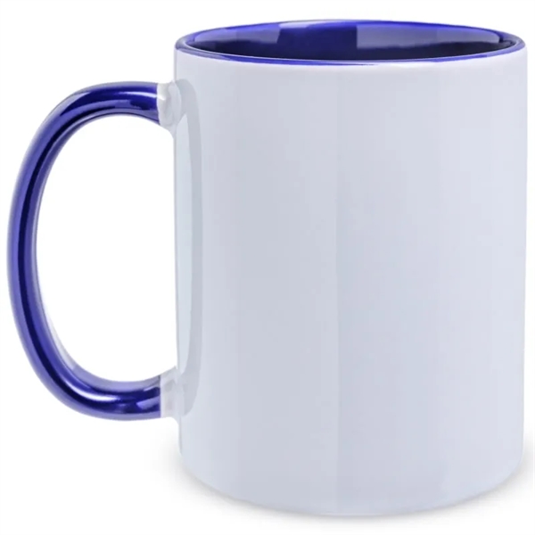 11oz Two Tone Full Color Mugs - 11oz Two Tone Full Color Mugs - Image 4 of 7