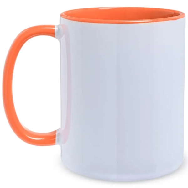 11oz Two Tone Full Color Mugs - 11oz Two Tone Full Color Mugs - Image 5 of 7