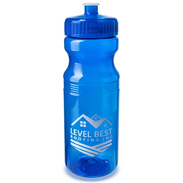 24 Oz Translucent Sports Water Bottles - 24 Oz Translucent Sports Water Bottles - Image 0 of 5