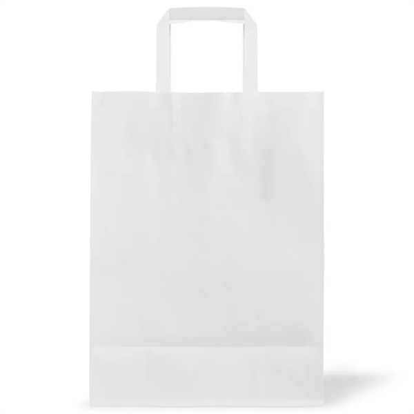 10 X 13 Inch Custom Paper Shopping Bag With Handles - 10 X 13 Inch Custom Paper Shopping Bag With Handles - Image 2 of 3
