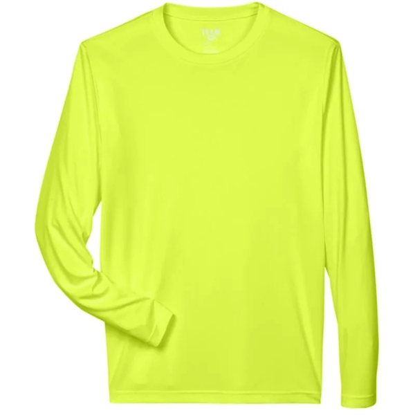 Team 365 Mens Zone Performance Long-Sleeve T-Shirt - Team 365 Mens Zone Performance Long-Sleeve T-Shirt - Image 3 of 13