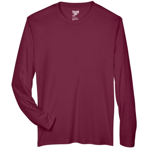Team 365 Mens Zone Performance Long-Sleeve T-Shirt - Team 365 Mens Zone Performance Long-Sleeve T-Shirt - Image 9 of 13