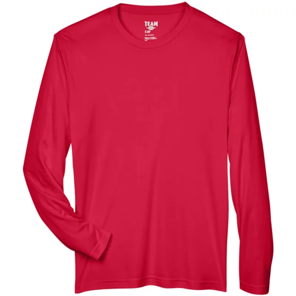 Team 365 Mens Zone Performance Long-Sleeve T-Shirt - Team 365 Mens Zone Performance Long-Sleeve T-Shirt - Image 12 of 13