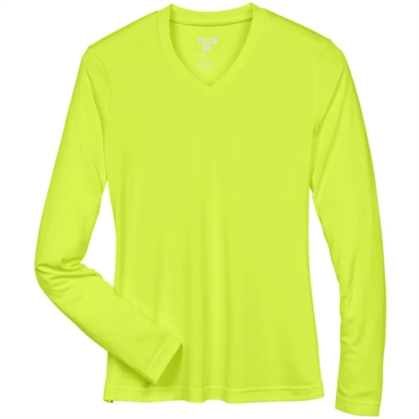 Team 365 Ladies Zone Performance Long-Sleeve T-Shirt - Team 365 Ladies Zone Performance Long-Sleeve T-Shirt - Image 3 of 13