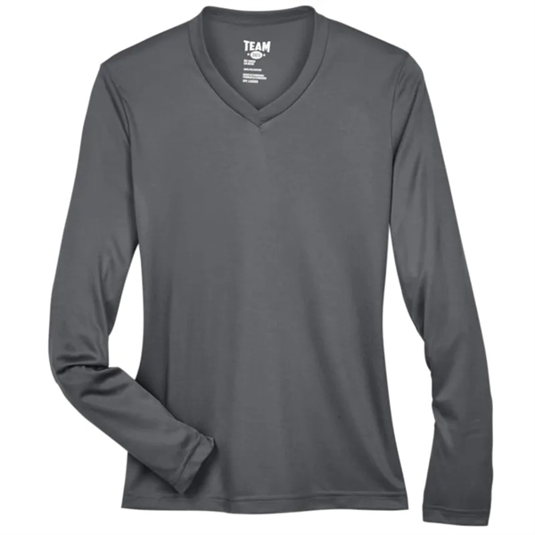 Team 365 Ladies Zone Performance Long-Sleeve T-Shirt - Team 365 Ladies Zone Performance Long-Sleeve T-Shirt - Image 7 of 13