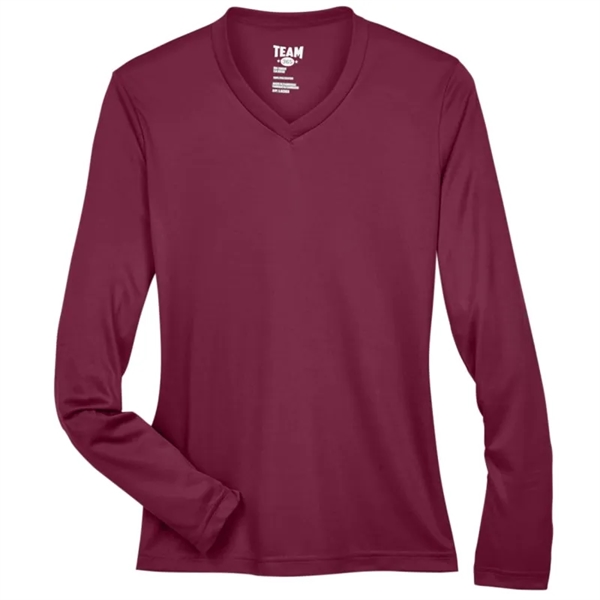 Team 365 Ladies Zone Performance Long-Sleeve T-Shirt - Team 365 Ladies Zone Performance Long-Sleeve T-Shirt - Image 9 of 13