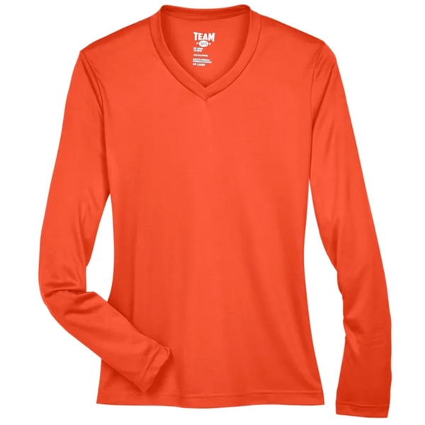 Team 365 Ladies Zone Performance Long-Sleeve T-Shirt - Team 365 Ladies Zone Performance Long-Sleeve T-Shirt - Image 10 of 13