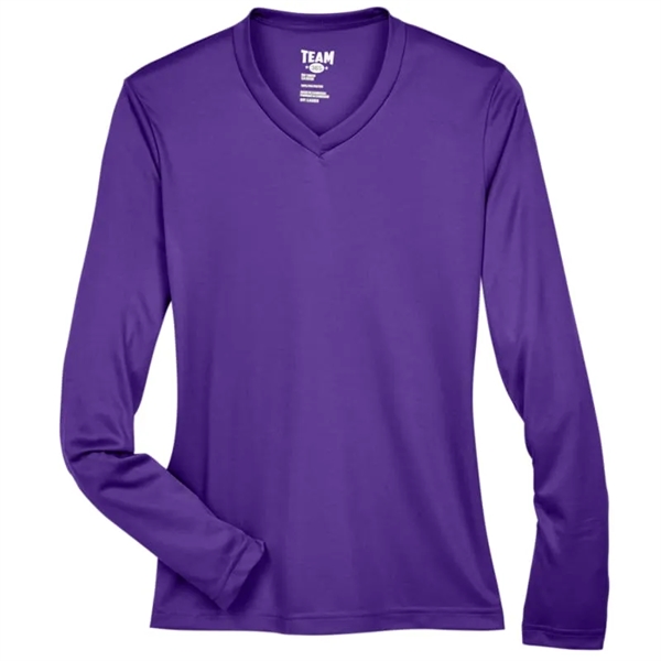 Team 365 Ladies Zone Performance Long-Sleeve T-Shirt - Team 365 Ladies Zone Performance Long-Sleeve T-Shirt - Image 11 of 13