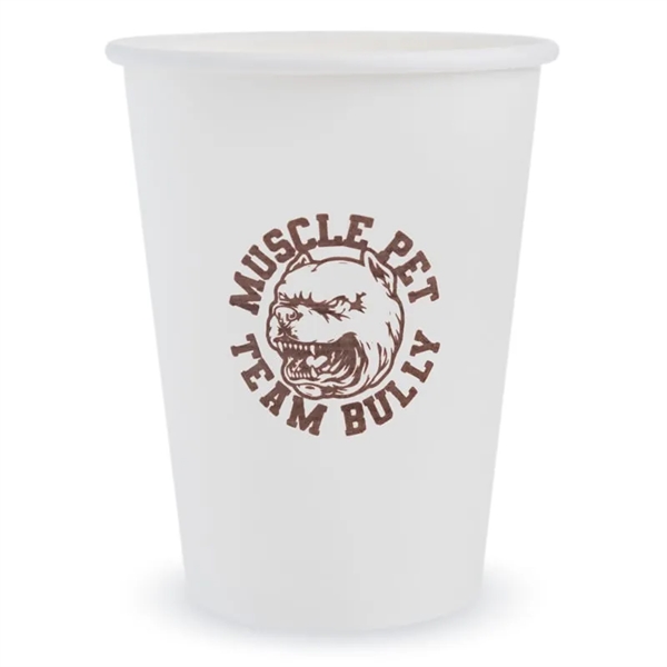 Custom 12 Oz. Paper Hot Cups - Custom 12 Oz. Paper Hot Cups - Image 0 of 2