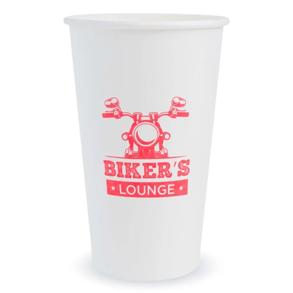 Custom 16 Oz. Paper Hot Cups - Custom 16 Oz. Paper Hot Cups - Image 0 of 2