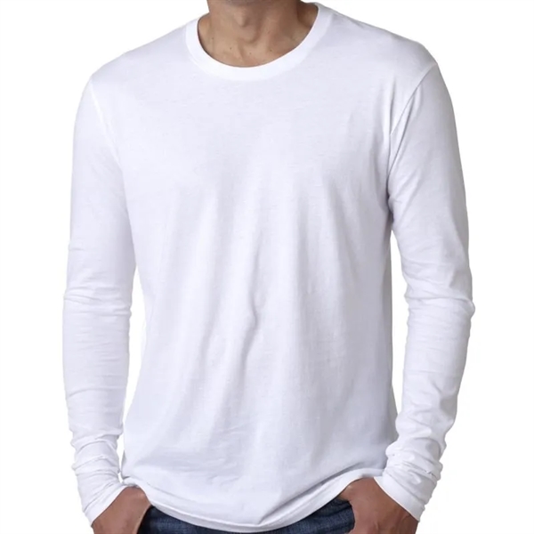 Next Level Mens Cotton Long-Sleeve Crew - Next Level Mens Cotton Long-Sleeve Crew - Image 1 of 11