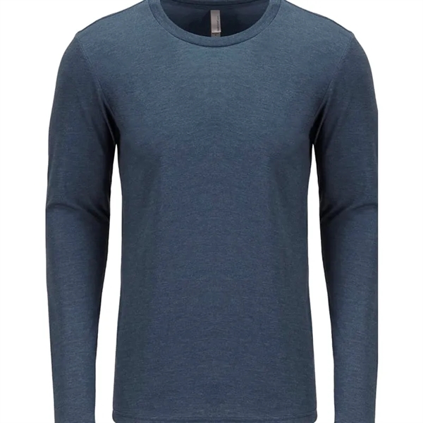 Next Level Mens Triblend Long-Sleeve Crew - Next Level Mens Triblend Long-Sleeve Crew - Image 2 of 10