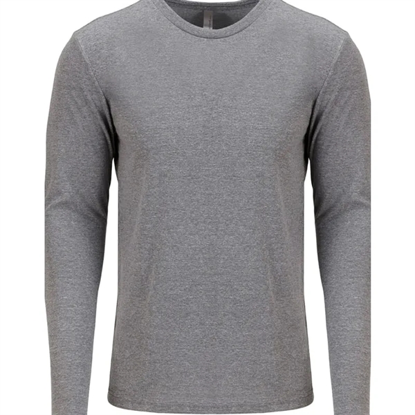 Next Level Mens Triblend Long-Sleeve Crew - Next Level Mens Triblend Long-Sleeve Crew - Image 4 of 10