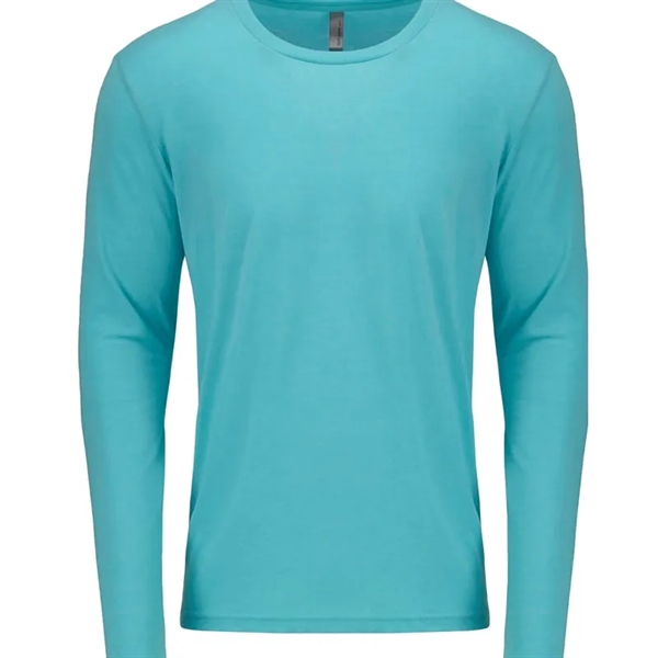 Next Level Mens Triblend Long-Sleeve Crew - Next Level Mens Triblend Long-Sleeve Crew - Image 5 of 10