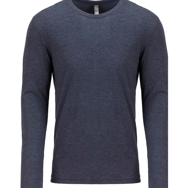 Next Level Mens Triblend Long-Sleeve Crew - Next Level Mens Triblend Long-Sleeve Crew - Image 7 of 10