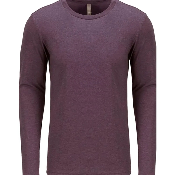 Next Level Mens Triblend Long-Sleeve Crew - Next Level Mens Triblend Long-Sleeve Crew - Image 8 of 10