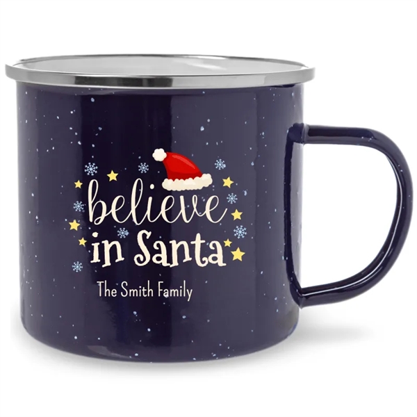 Personalized Believe In Santa Campfire Mugs - Personalized Believe In Santa Campfire Mugs - Image 0 of 1