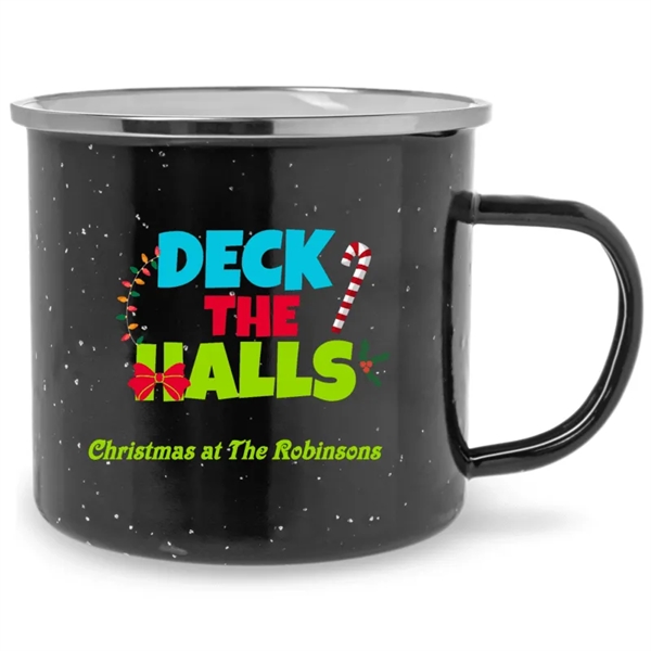 Personalized Deck The Halls Christmas Campfire Mugs - Personalized Deck The Halls Christmas Campfire Mugs - Image 0 of 1