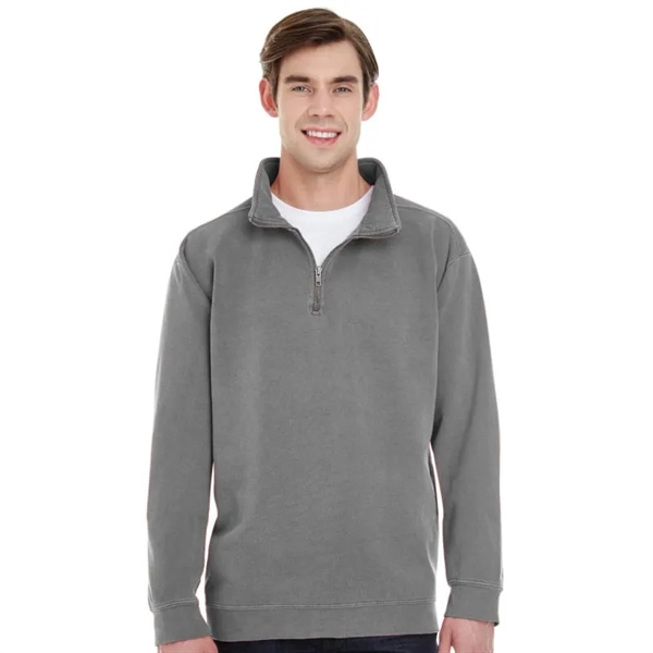 Comfort Colors Adult Quarter-Zip Sweatshirt - Comfort Colors Adult Quarter-Zip Sweatshirt - Image 4 of 6