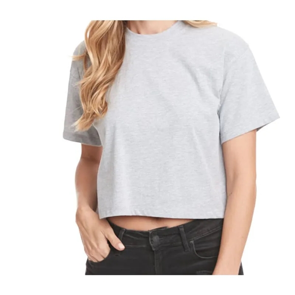 Next Level Apparel Ladies' Ideal Crop T-Shirt - Next Level Apparel Ladies' Ideal Crop T-Shirt - Image 6 of 9