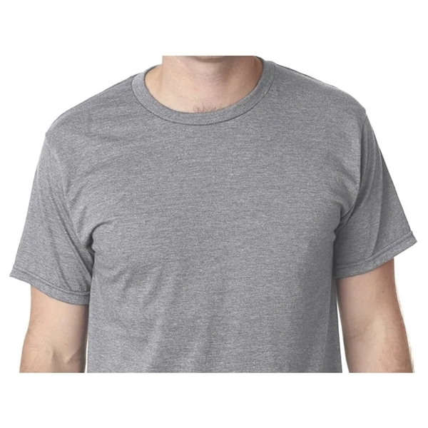 Bayside Adult Adult Heather Ring-Spun Jersey Tee - Bayside Adult Adult Heather Ring-Spun Jersey Tee - Image 2 of 6