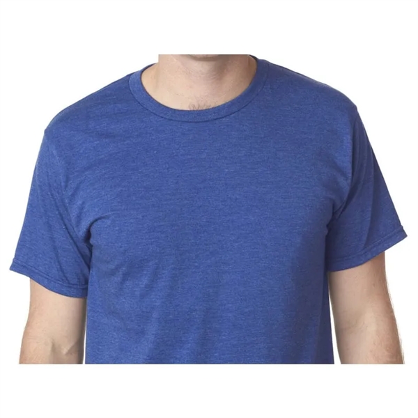 Bayside Adult Adult Heather Ring-Spun Jersey Tee - Bayside Adult Adult Heather Ring-Spun Jersey Tee - Image 5 of 6