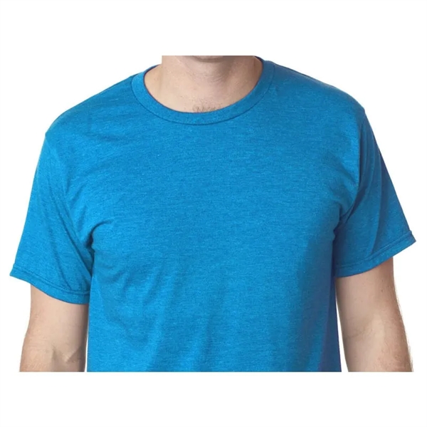 Bayside Adult Adult Heather Ring-Spun Jersey Tee - Bayside Adult Adult Heather Ring-Spun Jersey Tee - Image 6 of 6