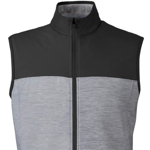 Puma Golf Men's Cloudspun Colorblock Vest - Puma Golf Men's Cloudspun Colorblock Vest - Image 1 of 2