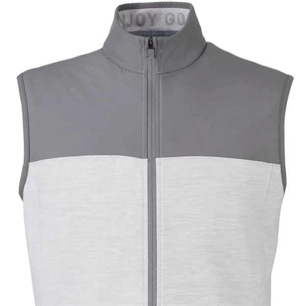 Puma Golf Men's Cloudspun Colorblock Vest - Puma Golf Men's Cloudspun Colorblock Vest - Image 2 of 2