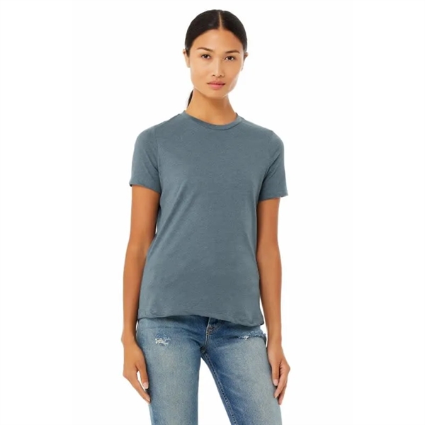 Bella + Canvas Ladies' Relaxed Heather CVC Short-Sleeve T... - Bella + Canvas Ladies' Relaxed Heather CVC Short-Sleeve T... - Image 0 of 17