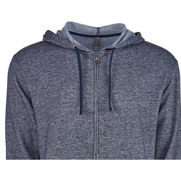 Next Level Apparel Adult Pacifica Denim Fleece Full-Zip H... - Next Level Apparel Adult Pacifica Denim Fleece Full-Zip H... - Image 2 of 4