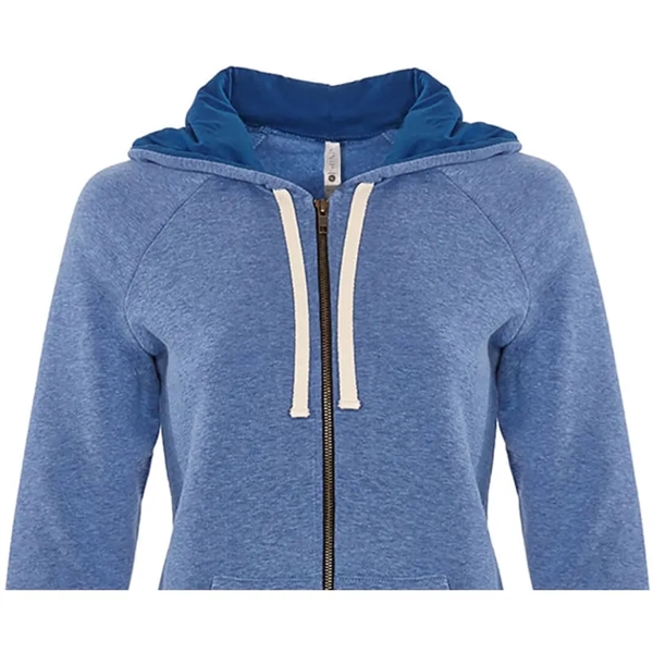 Next Level Apparel Ladies' PCH Raglan Zip Hoodie - Next Level Apparel Ladies' PCH Raglan Zip Hoodie - Image 1 of 5