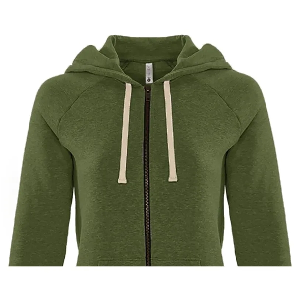 Next Level Apparel Ladies' PCH Raglan Zip Hoodie - Next Level Apparel Ladies' PCH Raglan Zip Hoodie - Image 5 of 5