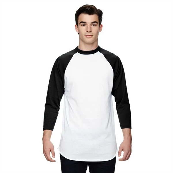 Augusta Sportswear Adult 3/4-Sleeve Baseball Jersey - Augusta Sportswear Adult 3/4-Sleeve Baseball Jersey - Image 0 of 16