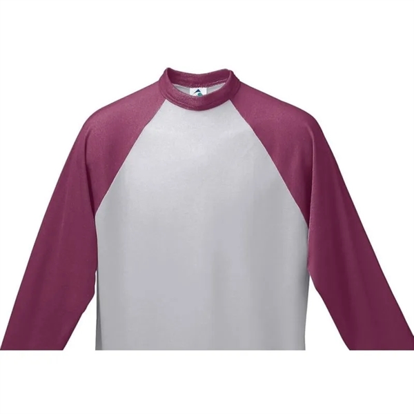 Augusta Sportswear Adult 3/4-Sleeve Baseball Jersey - Augusta Sportswear Adult 3/4-Sleeve Baseball Jersey - Image 3 of 16