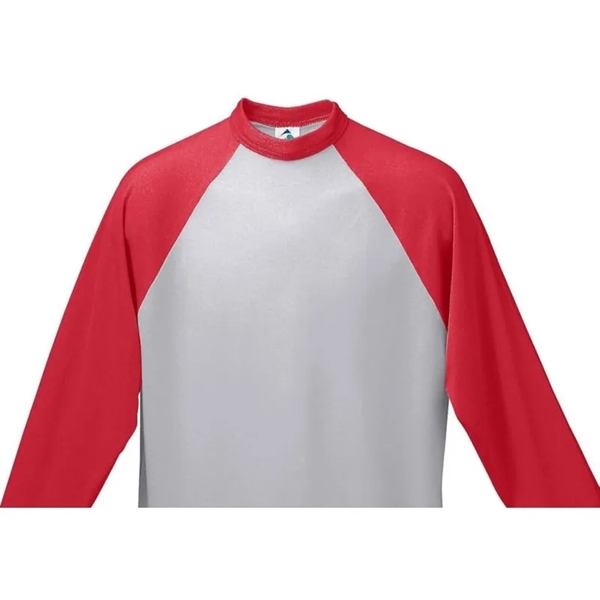 Augusta Sportswear Adult 3/4-Sleeve Baseball Jersey - Augusta Sportswear Adult 3/4-Sleeve Baseball Jersey - Image 5 of 16