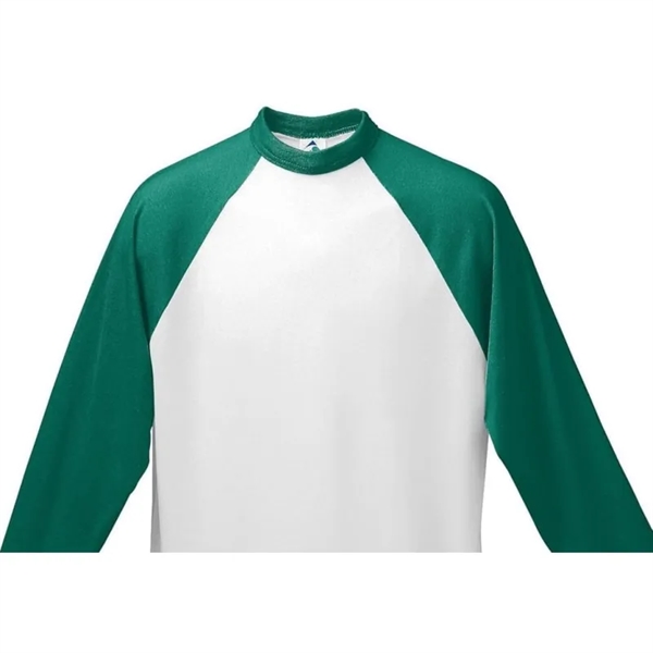 Augusta Sportswear Adult 3/4-Sleeve Baseball Jersey - Augusta Sportswear Adult 3/4-Sleeve Baseball Jersey - Image 8 of 16