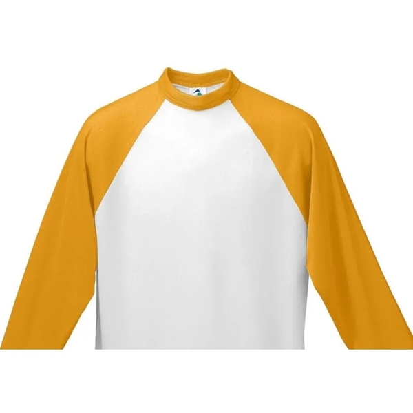 Augusta Sportswear Adult 3/4-Sleeve Baseball Jersey - Augusta Sportswear Adult 3/4-Sleeve Baseball Jersey - Image 9 of 16