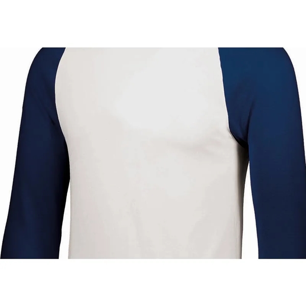 Augusta Sportswear Adult 3/4-Sleeve Baseball Jersey - Augusta Sportswear Adult 3/4-Sleeve Baseball Jersey - Image 12 of 16