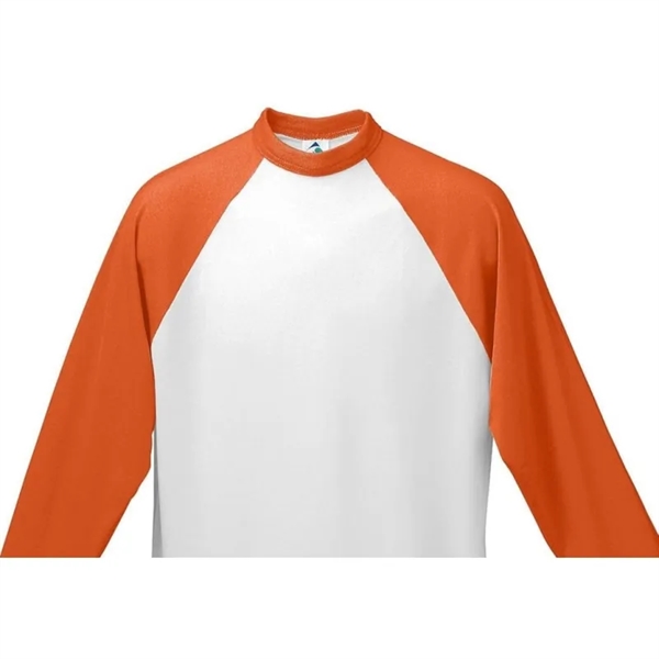 Augusta Sportswear Adult 3/4-Sleeve Baseball Jersey - Augusta Sportswear Adult 3/4-Sleeve Baseball Jersey - Image 13 of 16