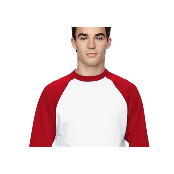 Augusta Sportswear Adult 3/4-Sleeve Baseball Jersey - Augusta Sportswear Adult 3/4-Sleeve Baseball Jersey - Image 15 of 16
