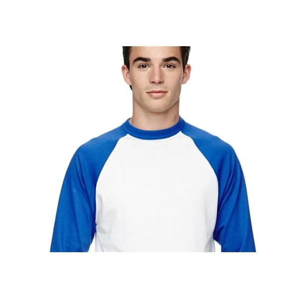 Augusta Sportswear Adult 3/4-Sleeve Baseball Jersey - Augusta Sportswear Adult 3/4-Sleeve Baseball Jersey - Image 16 of 16