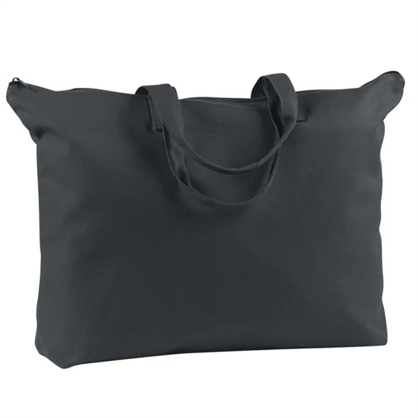BAGedge 12 Oz. Canvas Zippered Book Tote - BAGedge 12 Oz. Canvas Zippered Book Tote - Image 1 of 5