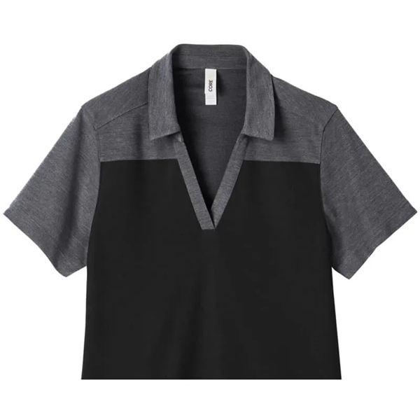 CORE365 Ladies' Fusion ChromaSoft Colorblock Polo - CORE365 Ladies' Fusion ChromaSoft Colorblock Polo - Image 1 of 5