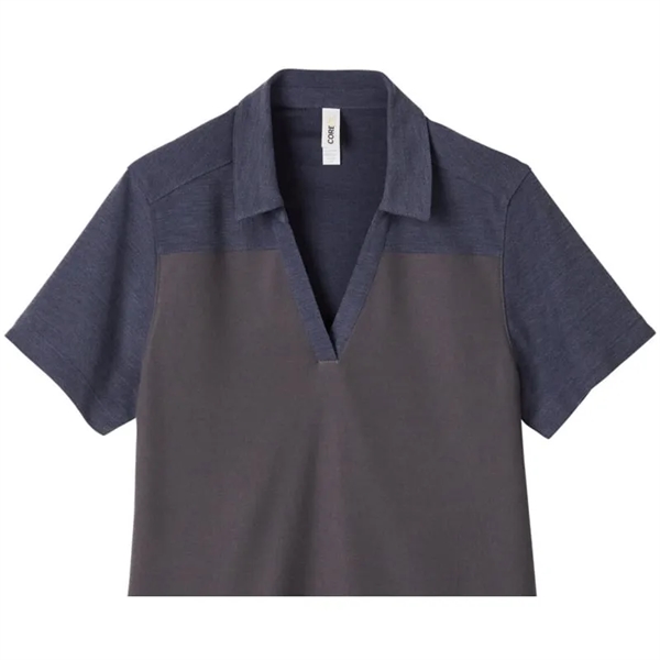 CORE365 Ladies' Fusion ChromaSoft Colorblock Polo - CORE365 Ladies' Fusion ChromaSoft Colorblock Polo - Image 2 of 5