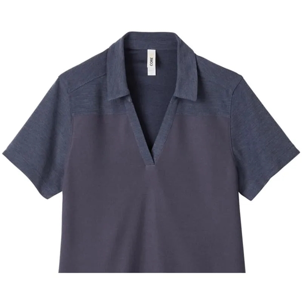 CORE365 Ladies' Fusion ChromaSoft Colorblock Polo - CORE365 Ladies' Fusion ChromaSoft Colorblock Polo - Image 4 of 5