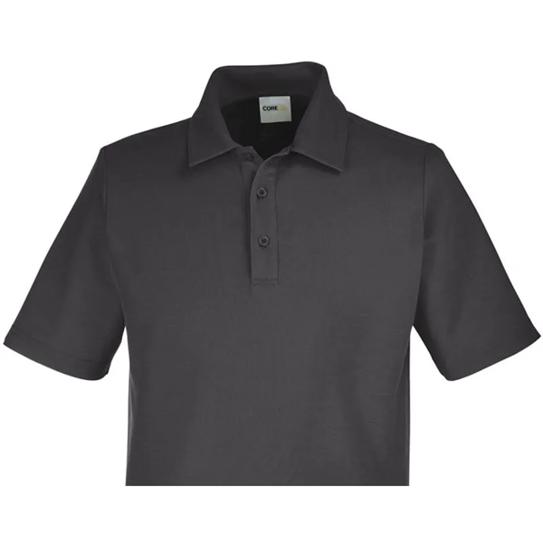 CORE365 Men's Tall Fusion ChromaSoft™ Pique Polo - CORE365 Men's Tall Fusion ChromaSoft™ Pique Polo - Image 2 of 3